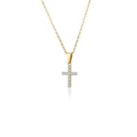 Collana Brand Uomo Sacra in Acciaio Cristallo 18NK017-G - 18NK017-G